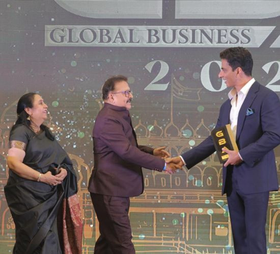 Sonu Sood Presents Global Business Award to Go-Global Immigration Services