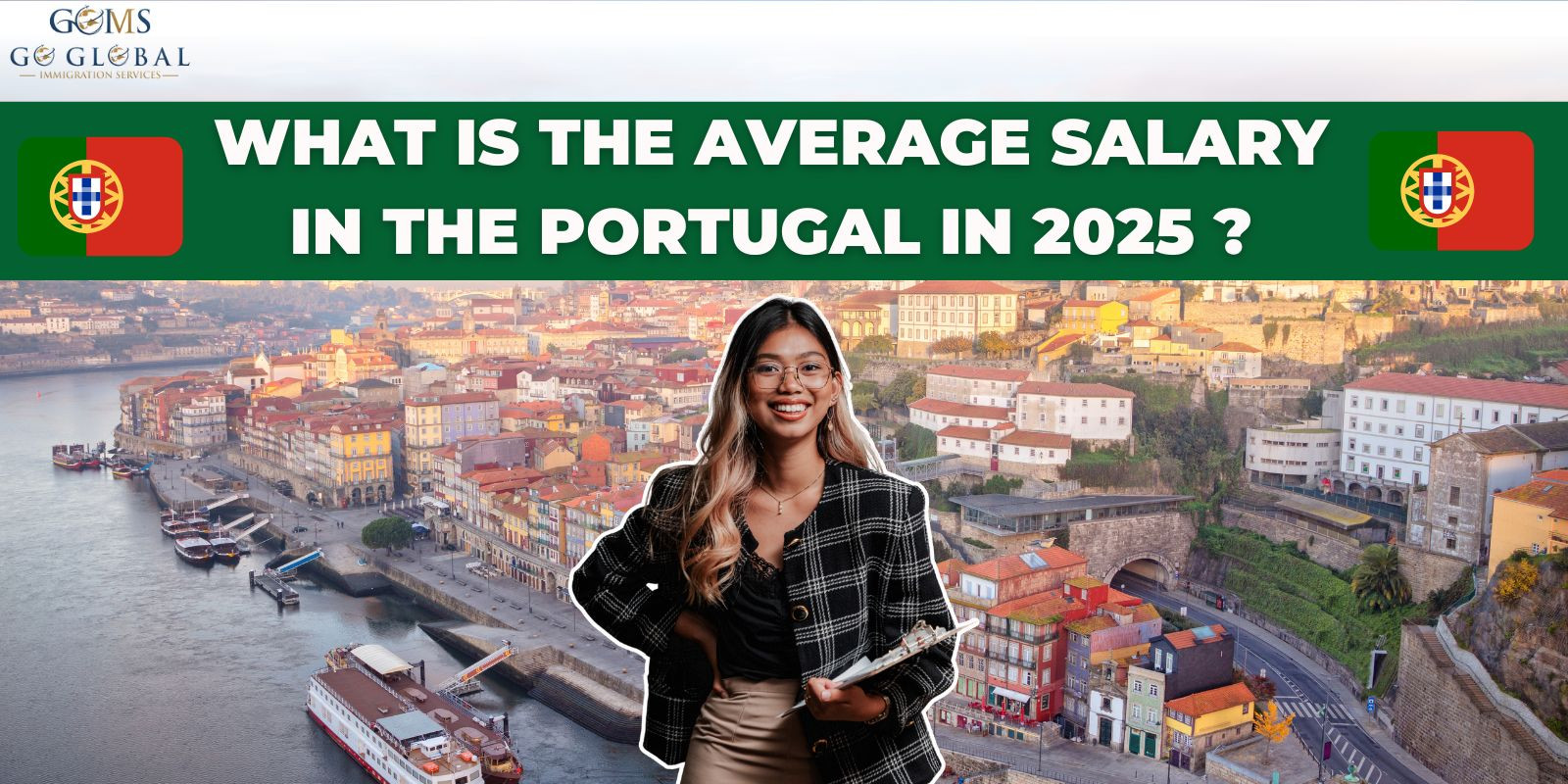 What is the Average Salary in Portugal in 2025?