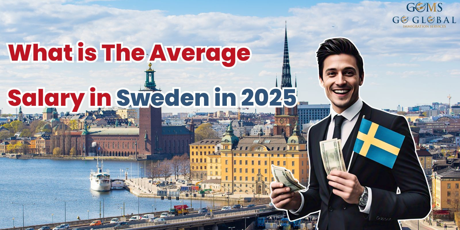 What is the Average Salary in Sweden in 2025?