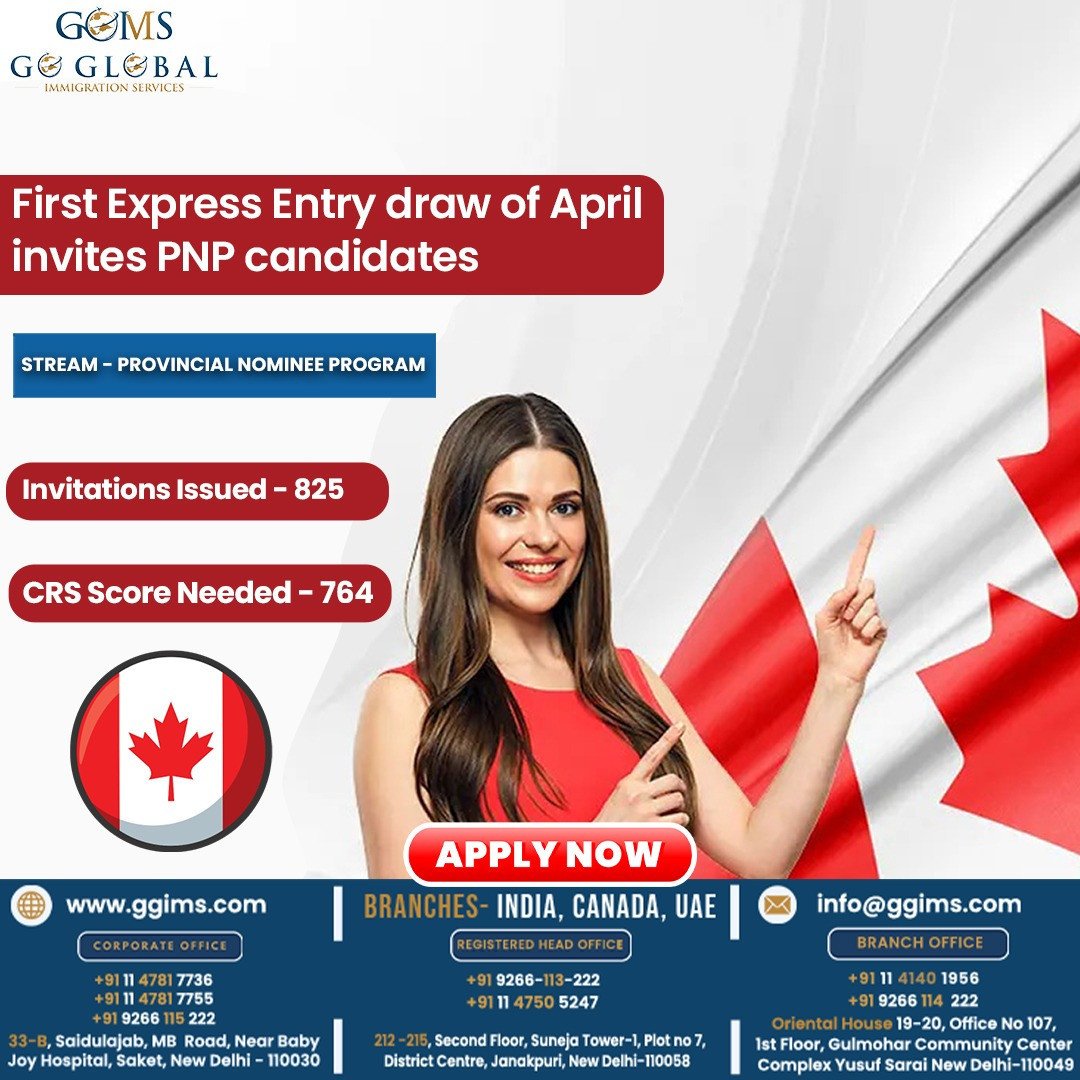 First Express Entry draw of April invites PNP candidates