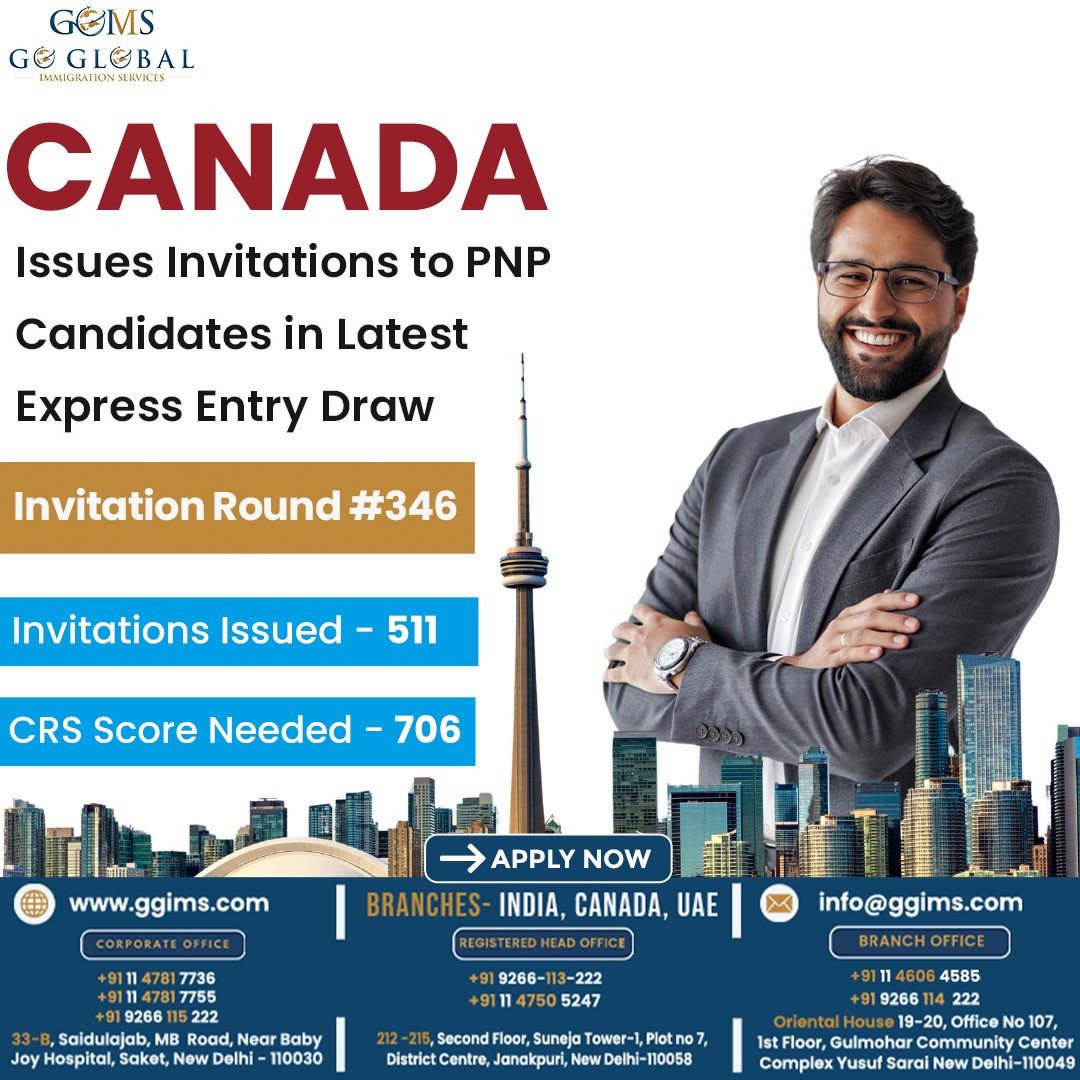 Canada Issues Invitations to PNP Candidates in Latest Express Entry Draw